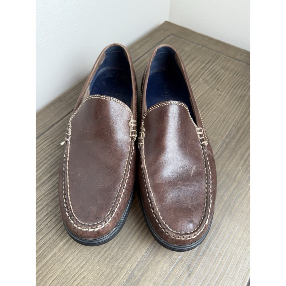 Cole Haan Sutton Brown Leather Slip On Loafers Shoes Men’s Sz 10.5 M